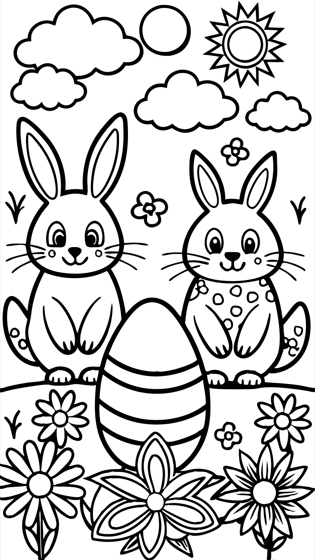 crayola easter coloring pages